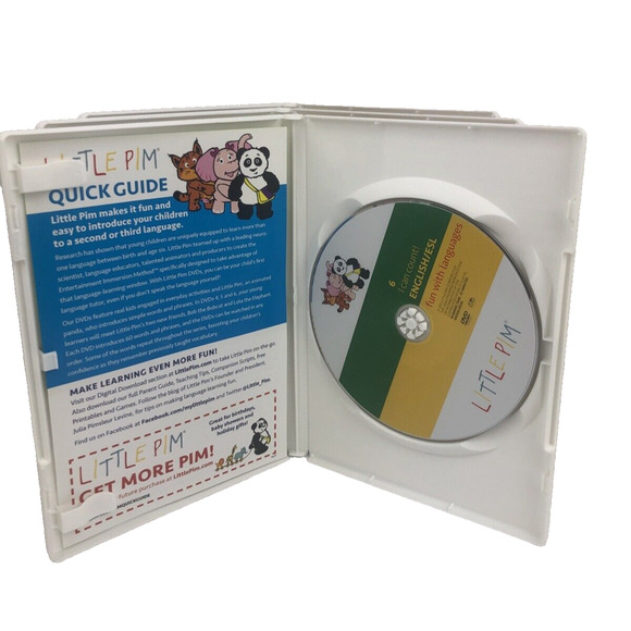 Little Pim English DVD Set Vol 2 PBS Kids 3 Disc for Babies Toddlers Preschooler - Picture 9 of 9